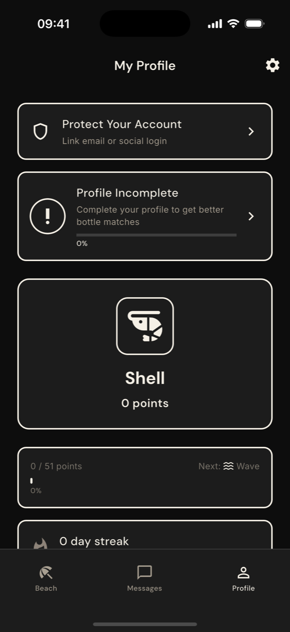 helpME screen: profile with HelpRank — trust grown from real help